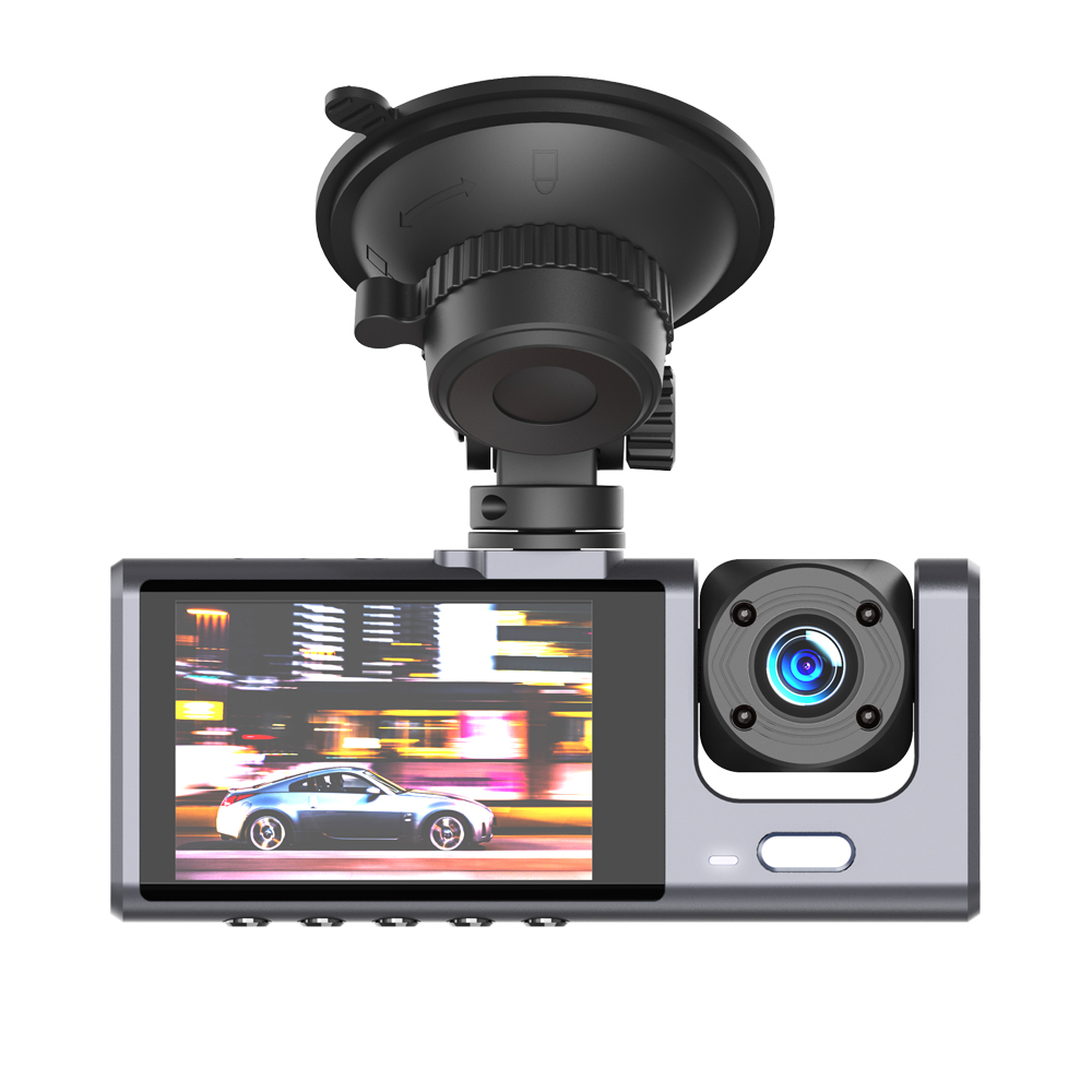 XO autokamera XJ03 etu- ja takatallennin FullHD musta