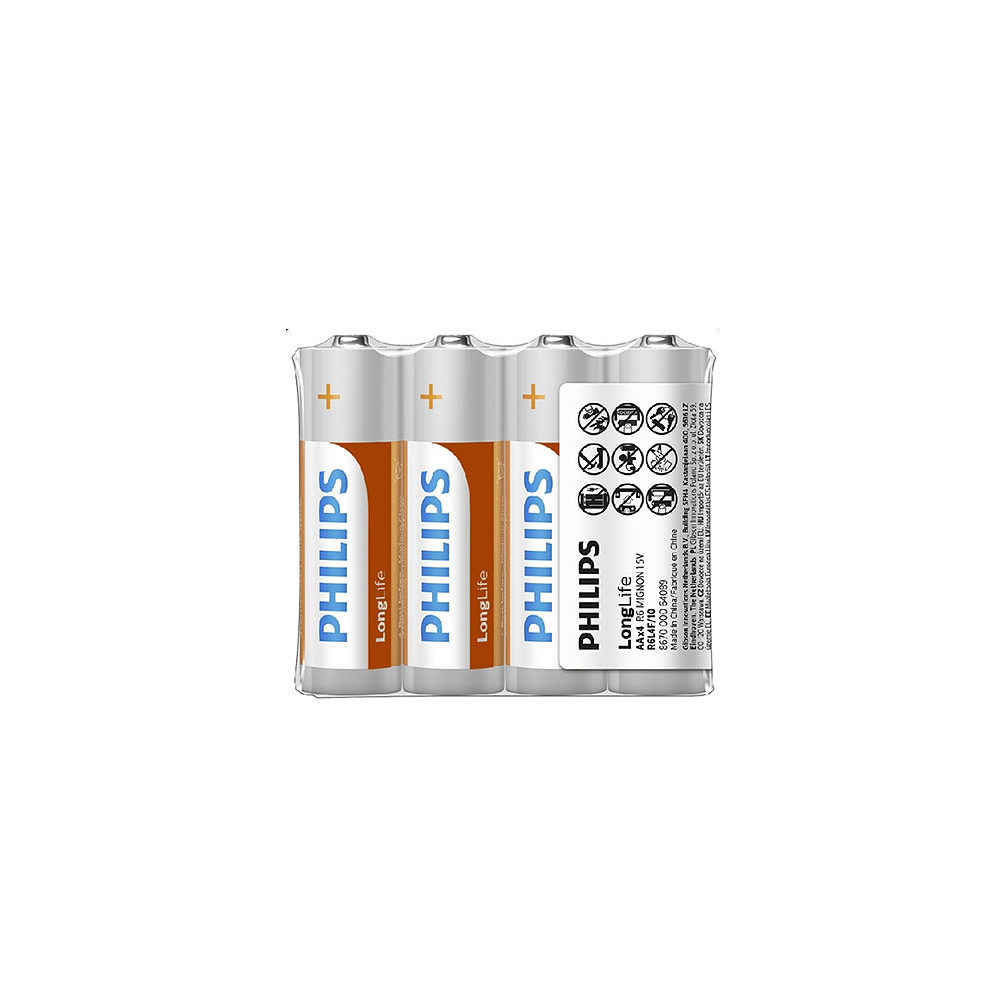 Akku PHILIPS AA LR6 LONGLIFE 4kpl