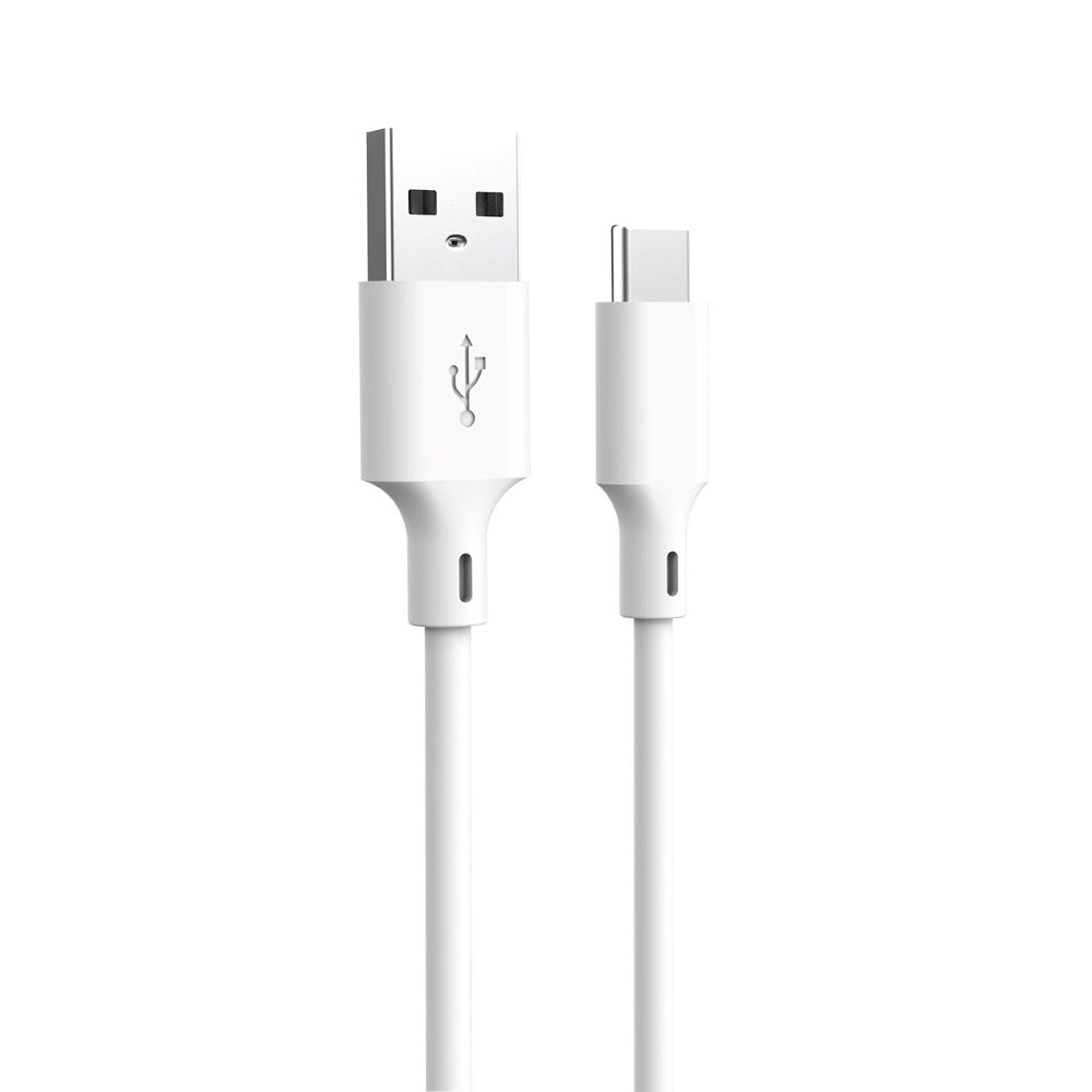 Forever kierrätys Kaapeli USB-A - USB-C 1,5m 3A KR60-AC-00 valkoinen
