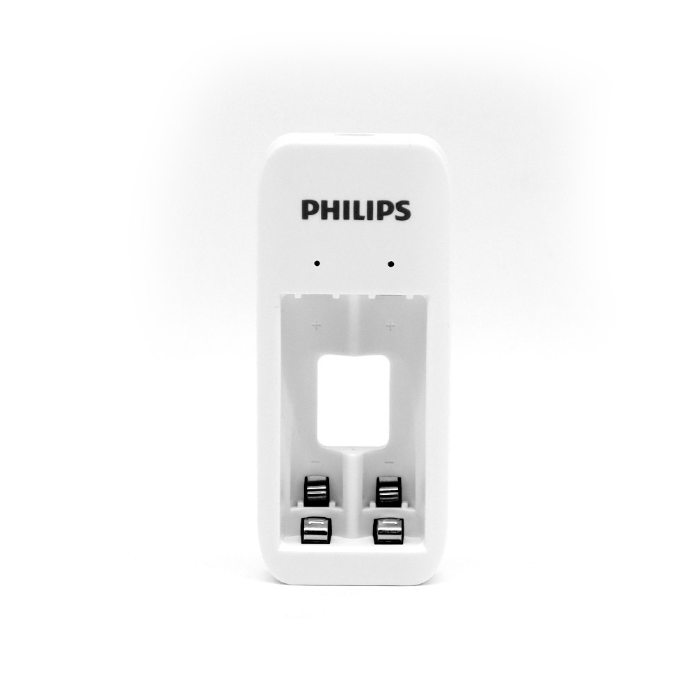 PHILIPS Kaksikanavainen akkulaturi NiMH USB + 2xAAA 7000mAh