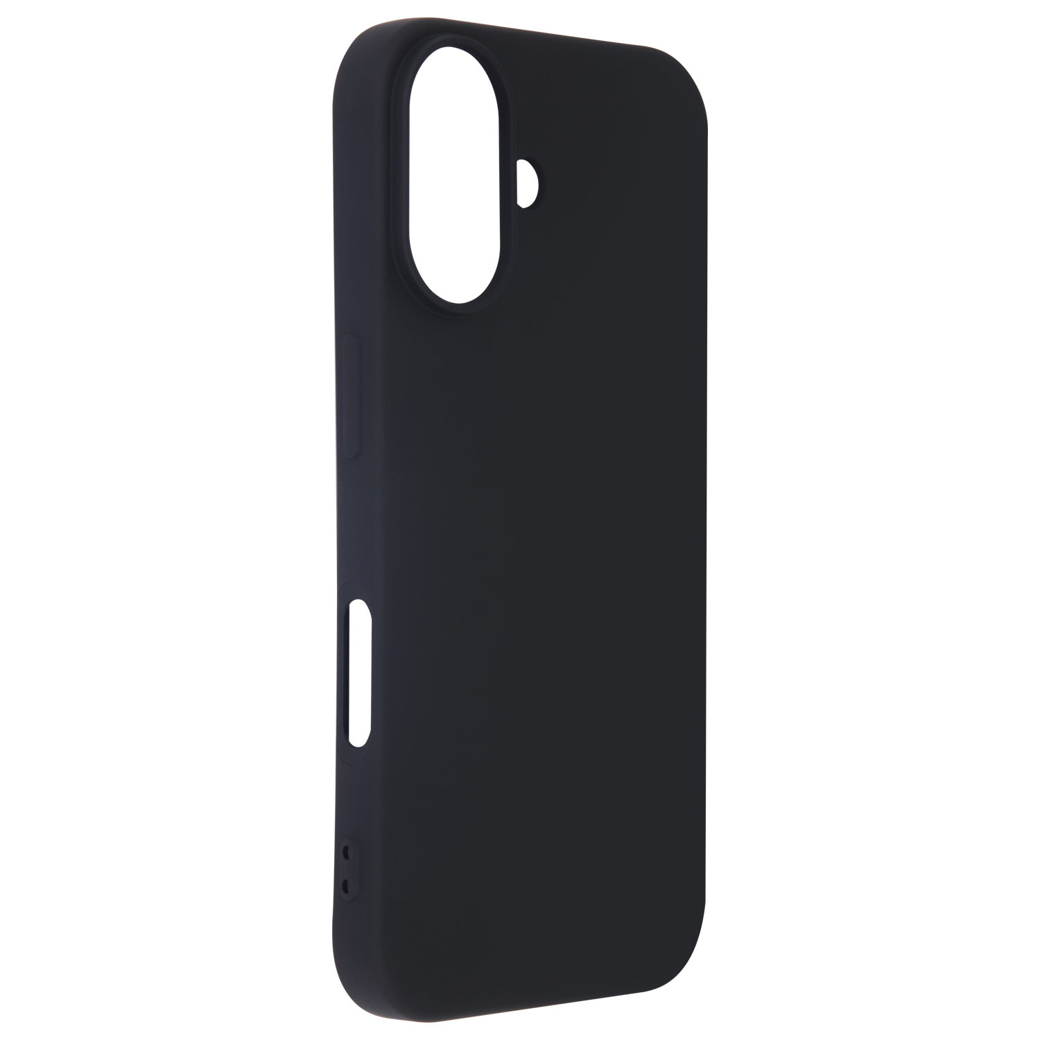 Satin Flex iPhone 16 suojus musta