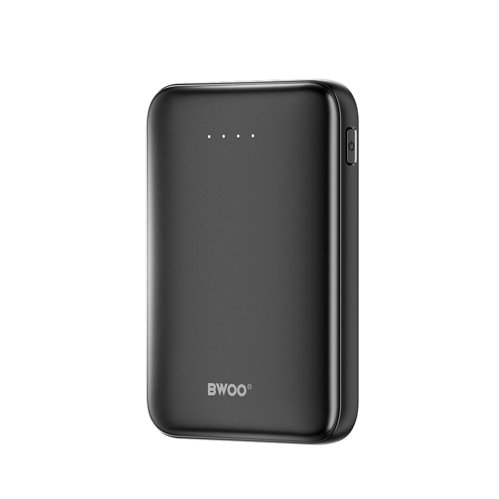 BWOO varavirtalähde P72 QC 22,5W PD 20W 5000 mAh 2x USB-A 1x USB-C musta