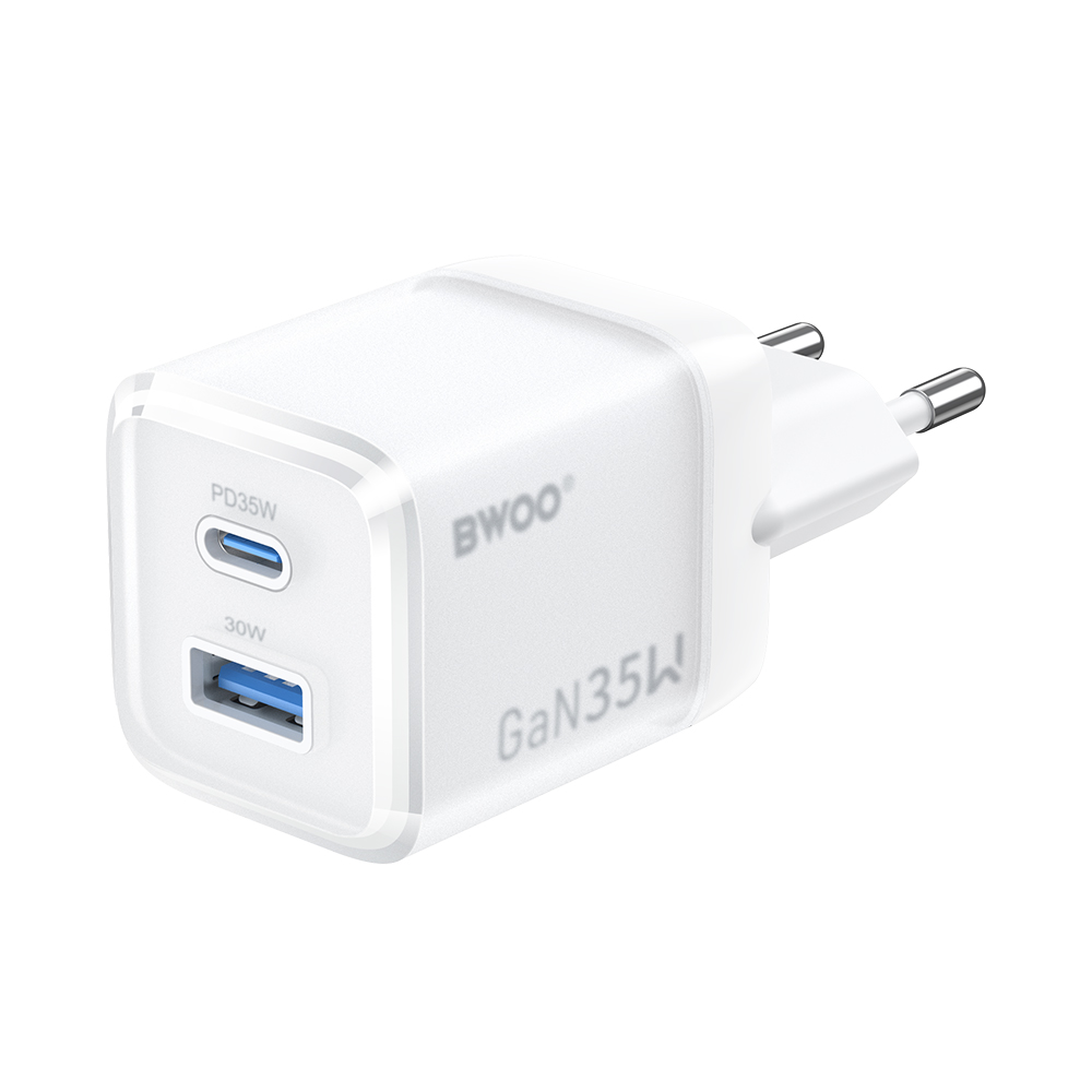 Charger Bwoo (CDA222) (1xUSB-C; 1xUSB 35W) white