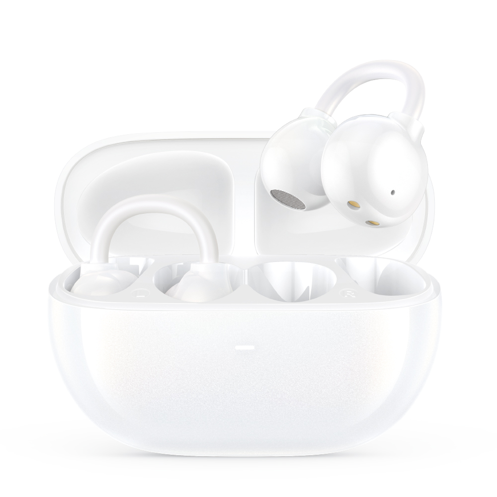 BWOO Bluetooth-kuulokkeet BW39 TWS juoksuun valkoinen