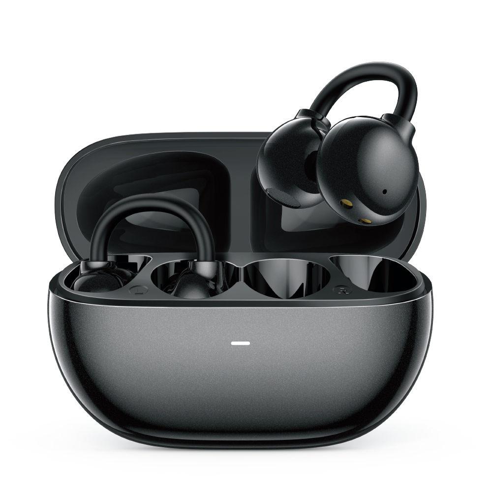 BWOO Bluetooth earphones BW39 TWS for running black