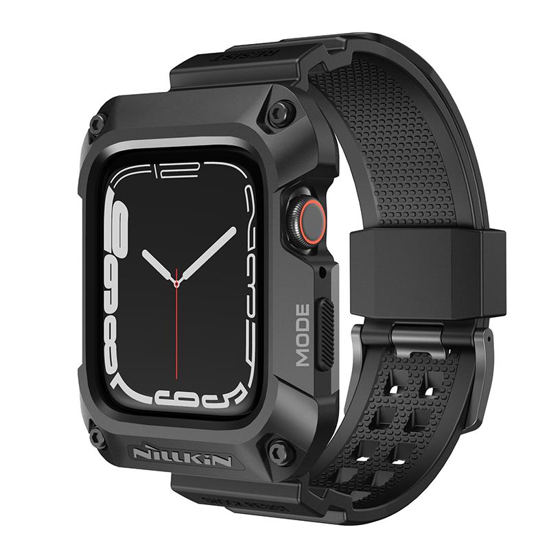 NILLKIN DYNAGUARD ranneke Apple Watch 45MM/7/8:lle musta