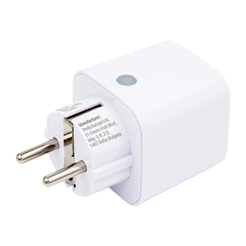 Shelly Plug PM Gen3 Matter 13A smart socket, white