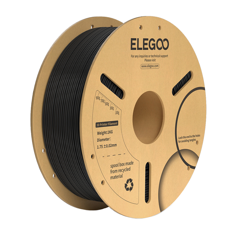 ELEGOO PLA+ Filamentti Musta