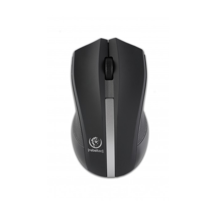 Rebeltec langaton hiiri Galaxy musta/hopeinen