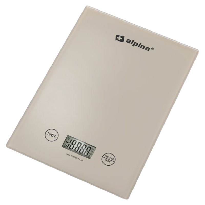 Alpina digital kitchen scale, up to 5 kg