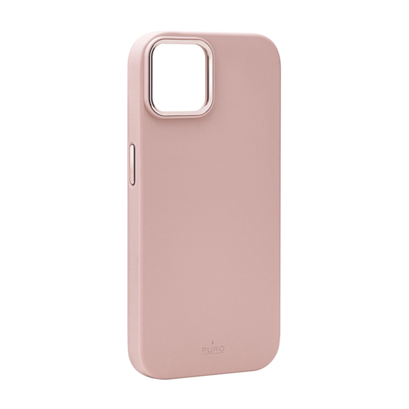 Puro Icon Mag Pro PUIPC1567ICONMPROSE suojakuori laitteelle iPhone 15 Plus 6.7", MagSafe-yhteensopiva, roosa