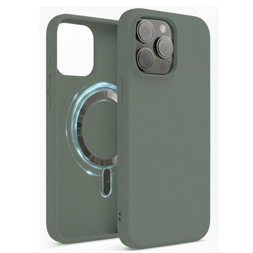 Phone Case "TM MagSafe Silicone" for iPhone 15 Pro Max / Cypress /