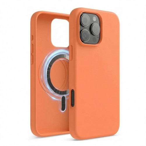 Phone Case "TM MagSafe Silicone" for iPhone 12 (iPhone 12 Pro) / Peach /