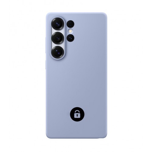 Phone Case "Silicone Cover" for Samsung G985 S20 Plus / Sky Blue / in package