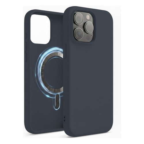 Phone Case "TM MagSafe Silicone" for iPhone 14 Pro Max / Storm Blue /