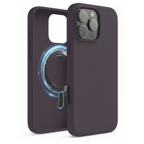 Phone Case "TM MagSafe Silicone" for iPhone 14 Pro / Elderberry /