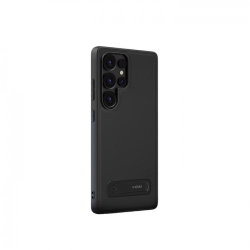 Puhelimen suojakuori X-Level Pure Ease Stand Samsung S938 S25 Ultra musta