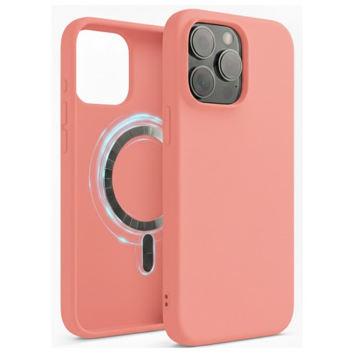 Phone Case "TM MagSafe Silicone" for iPhone 15 Pro Max / Guava /