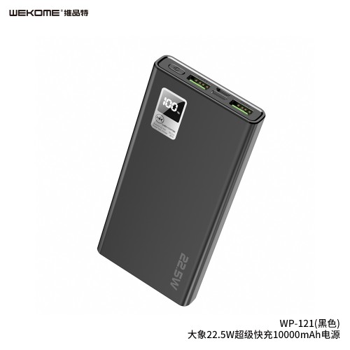 Power Bank WK Design "WP-121" Black 20000mAh