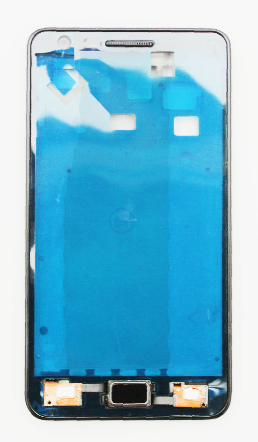 Frame for LCD screen Samsung i9100 S2 with Home button flex black ORG