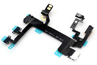 Flex iPhone 5C päälle/pois, mykistys, äänenvoimakkuuden säätö ORG
