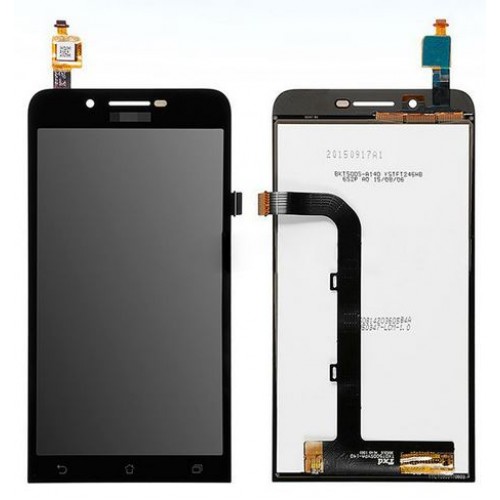 LCD-näyttö yhteensopiva Asus Zenfone Go ZC500TG musta HQ