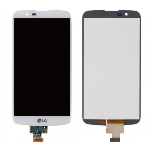 LCD-näyttö yhteensopiva LG K420n K10 musta HQ