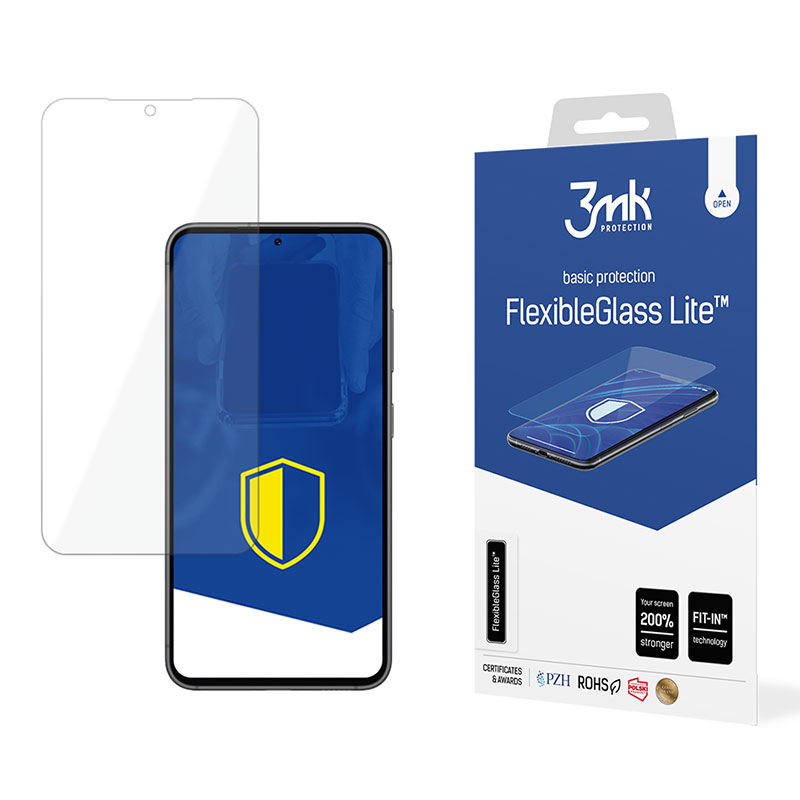 3mk FlexibleGlass Lite hybridinäytönsuoja laitteelle Samsung Galaxy S24+