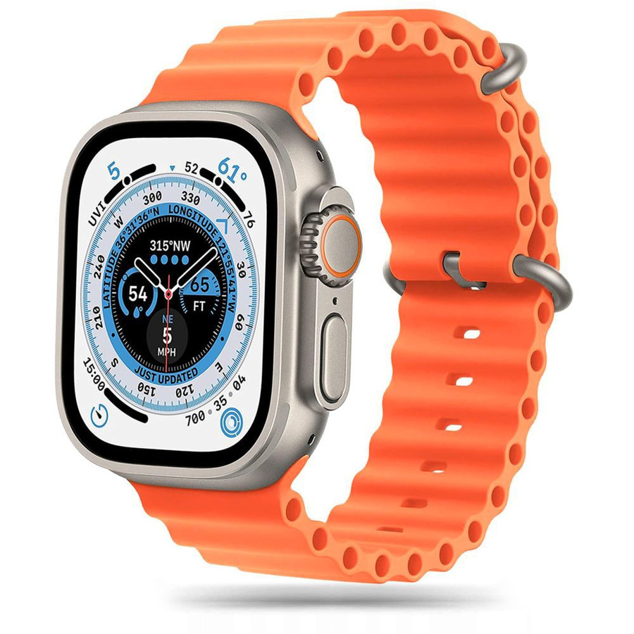 Tech-Protect Iconband Pro Apple Watch 4/5/6/7/8/9/SE/Ultra 1/2 (42/44/45/49 mm) oranssi
