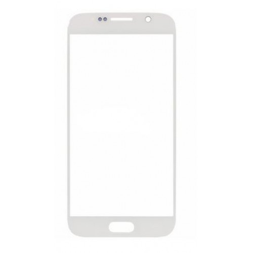 Ulompi näyttölasi Samsung G920 S6:lle, valkoinen, HQ