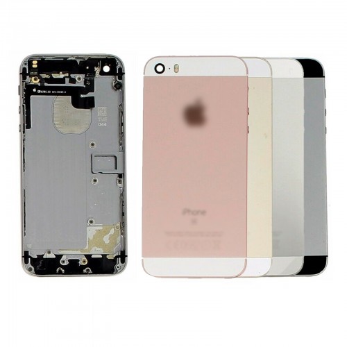 Takakansi yhteensopiva iPhone SE musta HQ