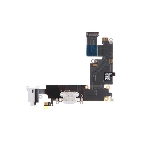 Latausportti yhteensopiva Apple iPhone 6 Flexin kanssa valkoinen OEM