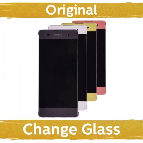 LCD-näyttö yhteensopiva Sony Xperia XA F3111 kultainen (uusittu: Kiina)