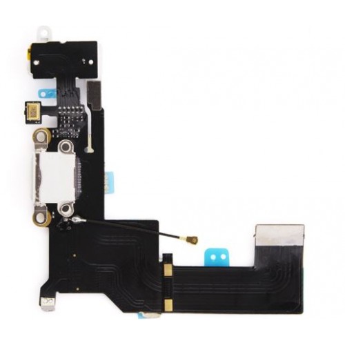 Latausportti yhteensopiva Apple iPhone SE Flexin kanssa valkoinen OEM