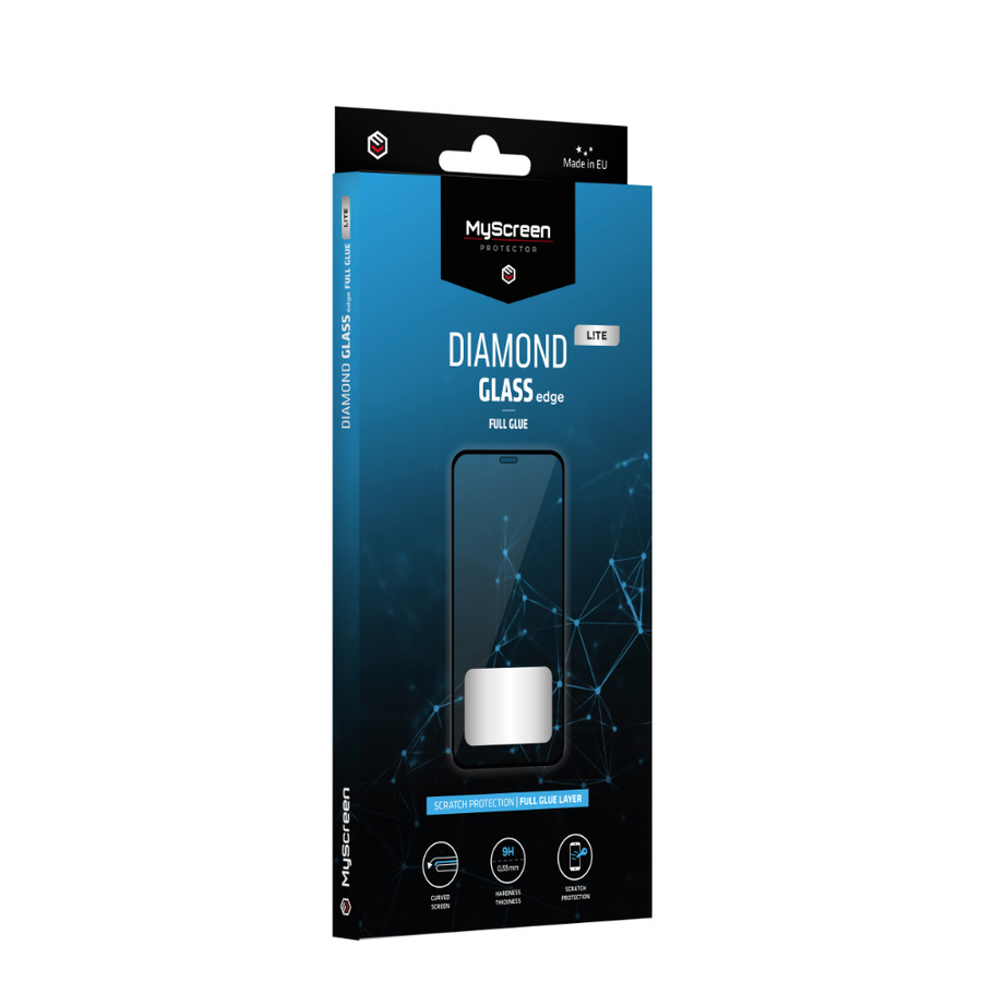 MyScreen Diamond Glass Lite Edge Full Glue Musta Karkaistu Lasi Apple iPhone X/Xs/11 Pro