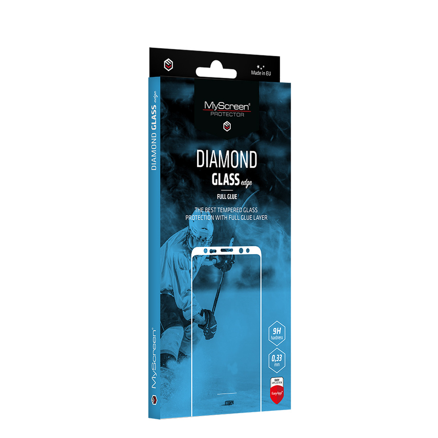 MyScreen Diamond Glass Lite Edge Full Glue Musta Apple iPhone 14 Pro Max 6.7" Karkaistu Lasi
