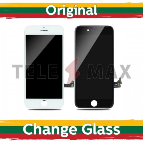 LCD-näyttö iPhone 7 valkoinen (Telemax Renewed)