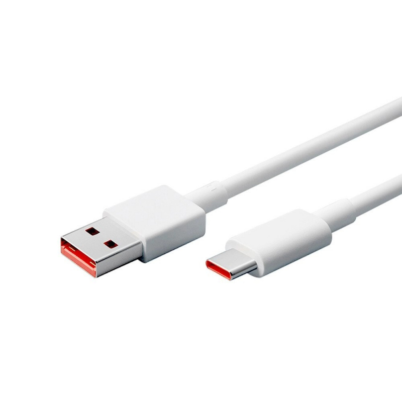 Xiaomi alkuperäinen kaapeli 120W USB Type-C 6A 1m valkoinen