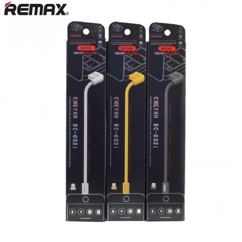 USB-kaapeli Remax Cheynn RC-052i hopeinen Lightning 100cm