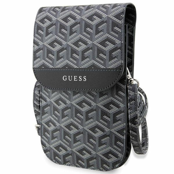 Guess käsilaukku GUWBHGCFSEK musta GCube Stripe