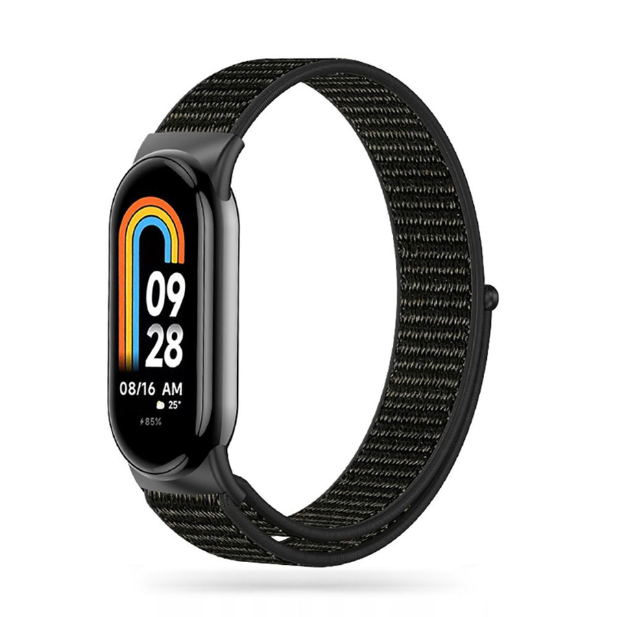 Tech-Protect Nylon Xiaomi Smart Band 8/9/NFC musta