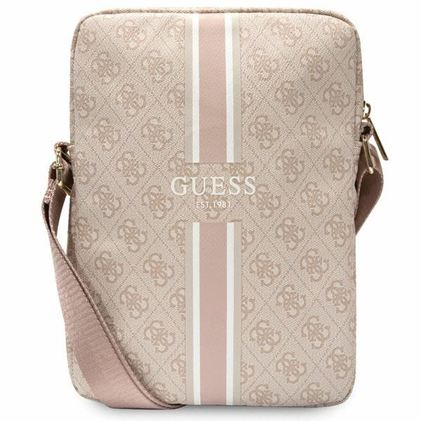 Guess laukku GUTB10P4RPSP 10" vaaleanpunainen 4G Stripes tablettilaukku