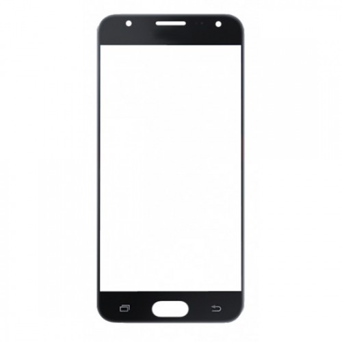 Outer Screen Glass Compatible With Samsung J730 J7 2017 Black HQ