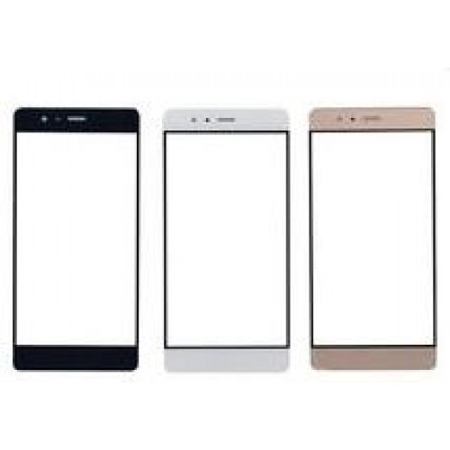 Outer Screen Glass Compatible With Huawei P9 Plus Black HQ