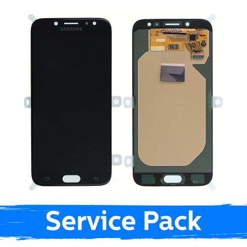 LCD-näyttö Samsung J730 J7 musta (Service Pack)
