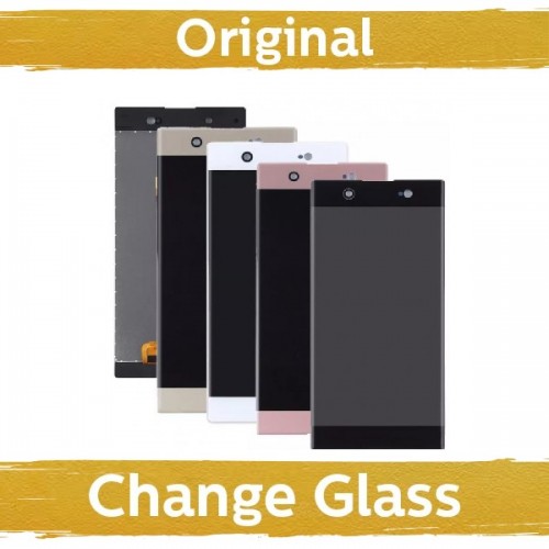 LCD-näyttö Sony Xperia XA1 G3121 vaaleanpunainen (Uusittu: Kiina)
