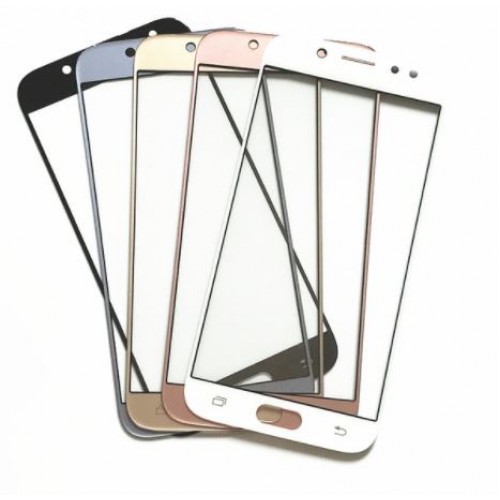 Outer Screen Glass Compatible With Samsung J530 J5 2017 Silver / Blue HQ