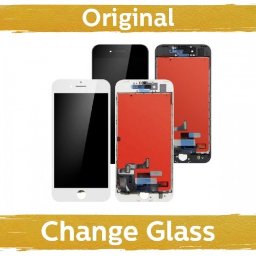 LCD Display Compatible With iPhone 7 White (Renewed: China)