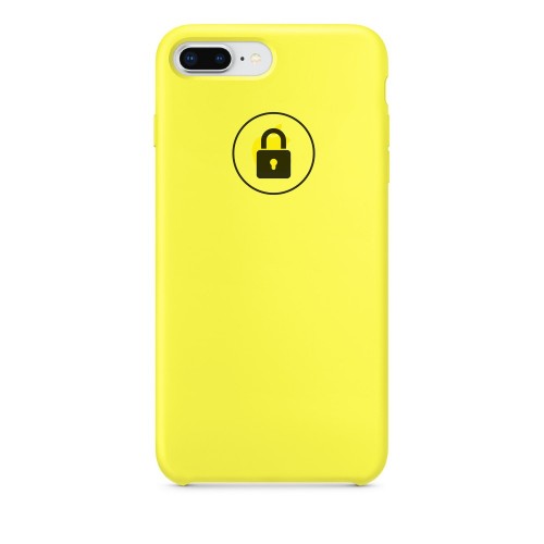 Suojakuori Silicone Case iPhone 7 Plus (8 Plus) / Flash / pakkauksessa