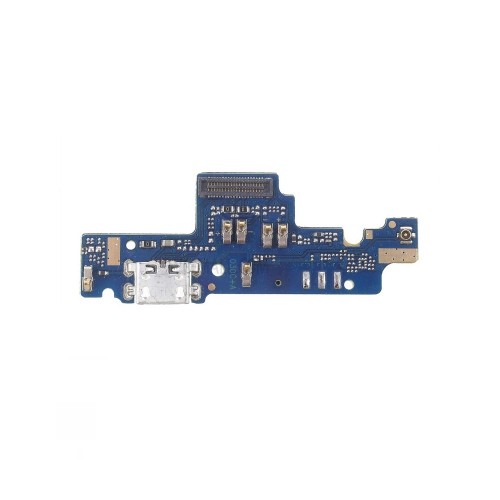 Charging Port Compatible With Xiaomi Redmi Note 4X With Flex / Plata OEM